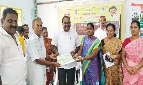 குடியாத்தம் மேல் ஆலத்தூரில் உலக மண் தின விழா