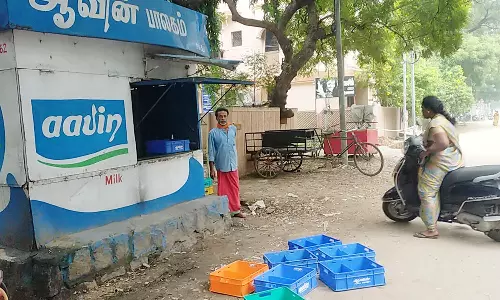 மதுரையில் அடிக்கடி தாமதமாக சப்ளை ஆவதால் ஆவின் பால் விற்பனை பாதிப்பு