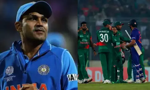 கிரிப்டோ கரன்சி போன்று சரிந்து விட்டீர்களே?... இந்திய அணி ஃபார்ம் குறித்து சேவாக் டுவீட்