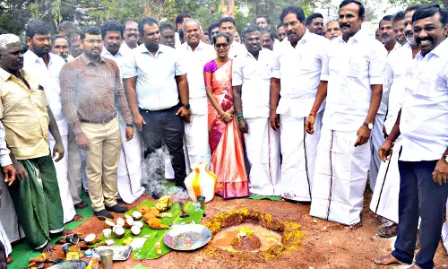 ரூ.3.45 கோடியில் புதிய யூனியன் அலுவலக கட்டிட பணிகள்