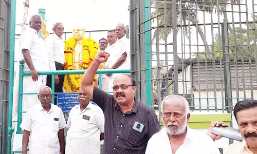 இந்திய கம்யூனிஸ்ட் கட்சி சார்பில் அம்பேத்கர் நினைவு தினம் அனுசரிப்பு