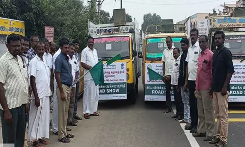 சிறுதானியங்கள் குறித்த விழிப்புணர்வு பிரசார வாகனம் தொடங்கி வைப்பு