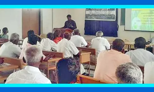 சாத்தான்குளம் வட்டார விவசாயிகளுக்கு  நீரா பானம் மதிப்பு கூட்டுதல் பயிற்சி