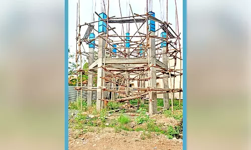 புதியம்புத்தூரில் தடைப்பட்டுள்ள தண்ணீர் தொட்டி பணி- விரைவில் முடிக்க கோரிக்கை