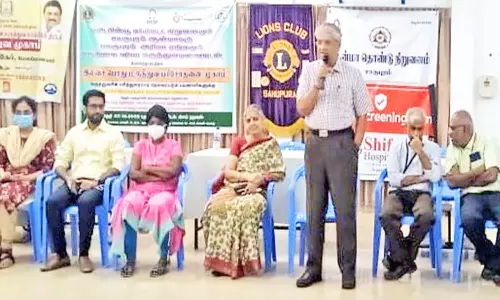 சாகுபுரத்தில் டி.சி.டபிள்யூ. நிறுவனம் சார்பில் மருத்துவ பரிசோதனை முகாம்