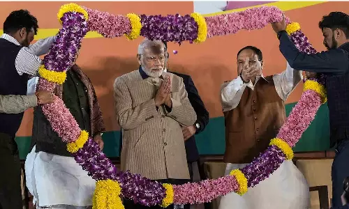 குஜராத் தேர்தல் முடிவுகள் இறுதி நிலவரம்: 156 தொகுதிகளை கைப்பற்றி பாஜக வரலாற்று வெற்றி