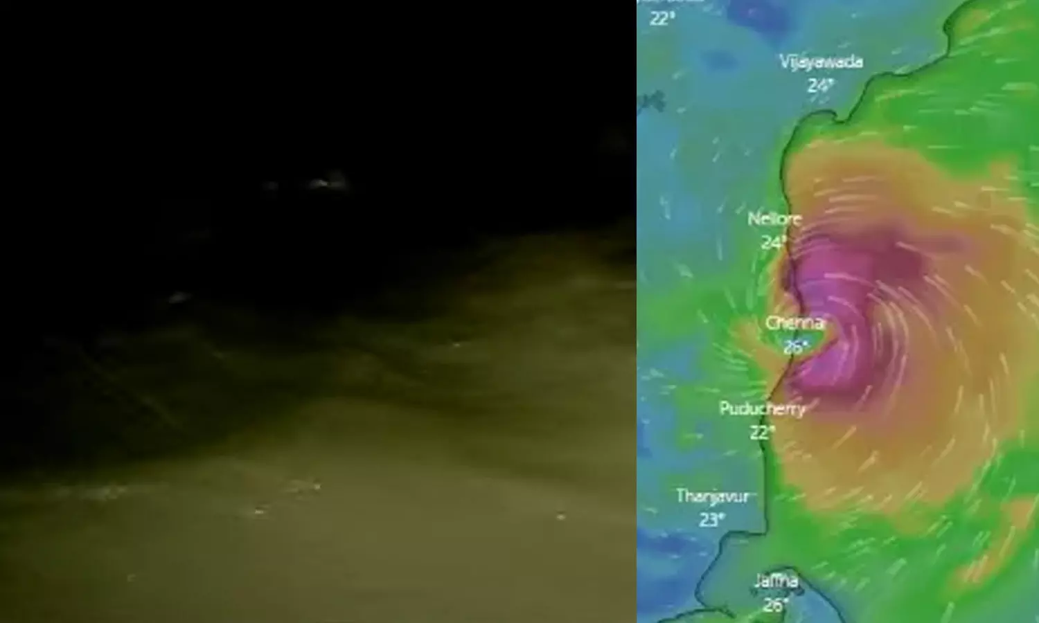 உத்தண்டியில் கடல் சீற்றம்- குடியிருப்பு பகுதிகளுக்குள் கடல்நீர் புகுந்தது உத்தண்டியில் கடல் சீற்றம்- குடியிருப்பு பகுதிகளுக்குள் கடல்நீர் புகுந்தது