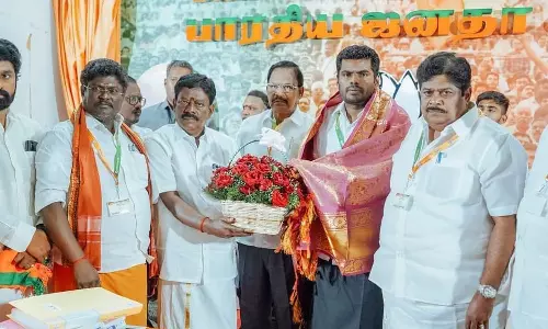 ஓ.பி.எஸ். ஆதரவாளரான முன்னாள் அ.தி.மு.க. எம்.எல்.ஏ. பா.ஜ.க.வில் இணைந்தார்