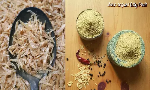 கூனி கருவாடு இட்லி பொடி