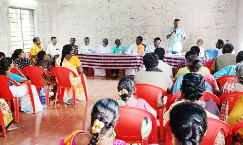 பேரூராட்சி தூய்மை பணியாளர்கள் சங்க கூட்டம்