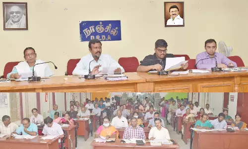 குமரியில் வளர்ச்சி பணிகளை விரைந்து முடிக்க வேண்டும்