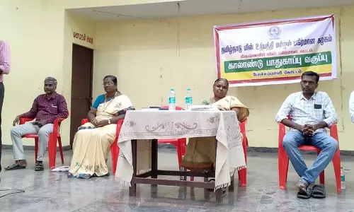 மத்தூரில்  மின் பாதுகாப்பு குறித்து பயிற்சி