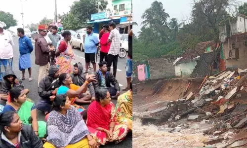 கடல் சீற்றம்: பிள்ளைச்சாவடி, பொம்மையார்பாளையம் பகுதி மீனவர்கள் கடும் பாதிப்பு