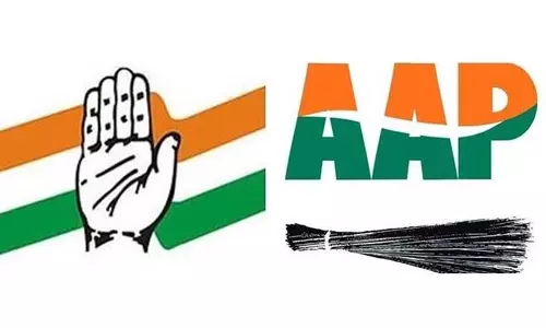 குஜராத்தில் காங்கிரஸ் வீழ்ச்சிக்கு வழிவகுத்த ஆம் ஆத்மி