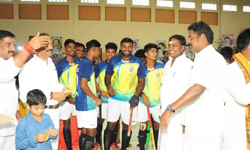 பா.ஜனதா சார்பில் மாநில ஹாக்கி போட்டி