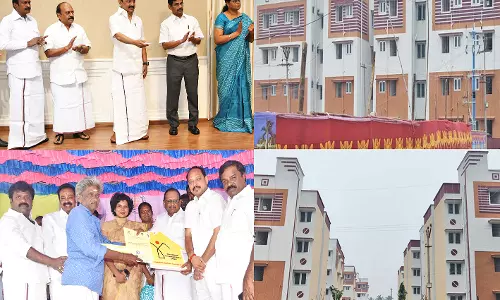 ரூ.35.14 கோடி செலவில் 384 அடுக்குமாடி குடியிருப்புகள்