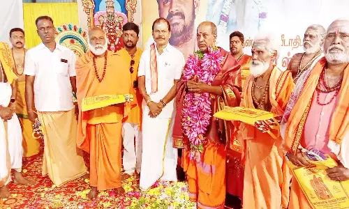 வாலாஜா தன்வந்திரி பீடத்தில் ஐம்பெரும் விழா