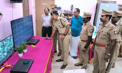 மேட்டுப்பாளையத்தில் 60 கண்காணிப்பு காமிராக்கள் பொருத்தம்