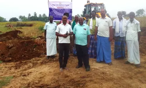 காரை கிராமத்தில் கோயில் நிலம் மீட்பு