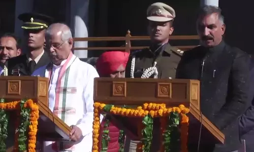 இமாச்சல பிரதேச முதல்வராக சுக்விந்தர் சிங் பதவி ஏற்றார்