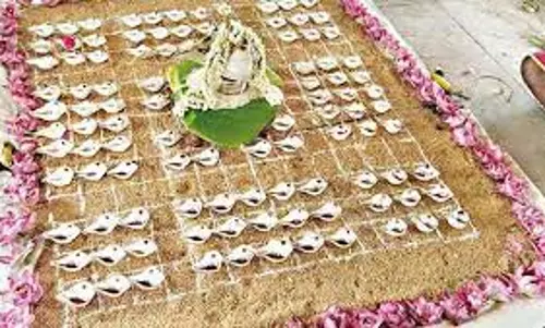 அய்யப்பன் கோவிலில் 108 வலம்புரி சங்காபிஷேகம்