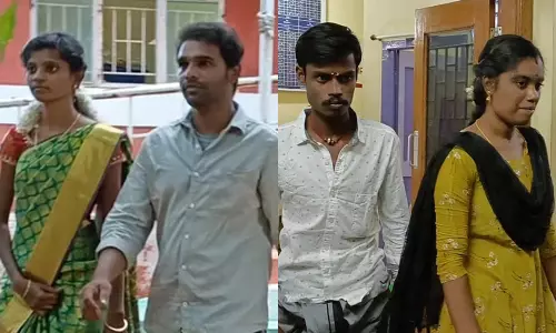 சாத்தான்குளம் போலீஸ் நிலையத்தில் ஒரே நாளில் 2 காதல் ஜோடி தஞ்சம்