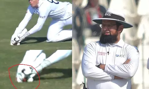 பாகிஸ்தான் அம்பயரின் மோசமான முடிவு...ரசிகர்கள் அதிருப்தி