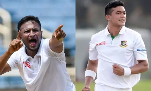 இந்தியாவுக்கு எதிரான டெஸ்ட் தொடர்: தஸ்கின் ஓய்வு, அல் ஹசன் சந்தேகம்- சங்கடத்தில் வங்காளதேசம்