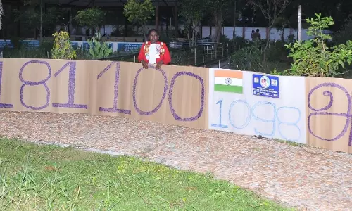 திருச்சி அரசு பள்ளி மாணவிக்கு பாராட்டு