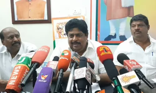 பாராளுமன்ற தேர்தலில் பா.ஜனதா 40 தொகுதிகளிலும் தாமரை சின்னத்தை முன்னிறுத்தி போட்டியிட உள்ளது- கே.பி.ராமலிங்கம்