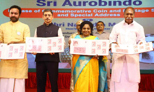 அரவிந்தரின் கனவுகளை பிரதமர் நிறைவேற்றி வருகிறார்-கவர்னர் தமிழிசை பேச்சு