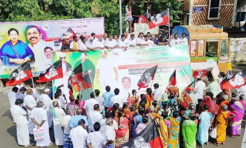 வந்தவாசி, செய்யாறில் அ.தி.மு.க. ஆர்ப்பாட்டம்