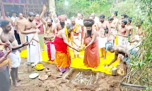 வதான்யேஸ்வரர் கோவிலில் பாலாலய திருப்பணிகள் தொடக்கம்