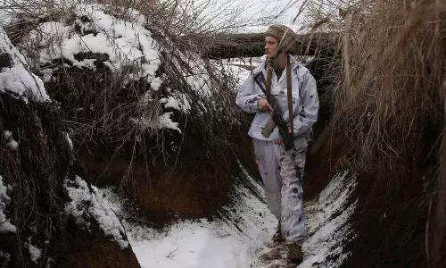 குளிர்காலம் தொடங்கி உள்ளதால் உக்ரைனில் உள்ள ரஷிய வீரர்களுக்கு பாதிப்பு-  ராணுவ தளபதி தகவல்