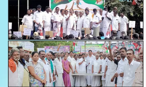 வாடிப்பட்டி, அலங்காநல்லூரில் ஆர்ப்பாட்டம்