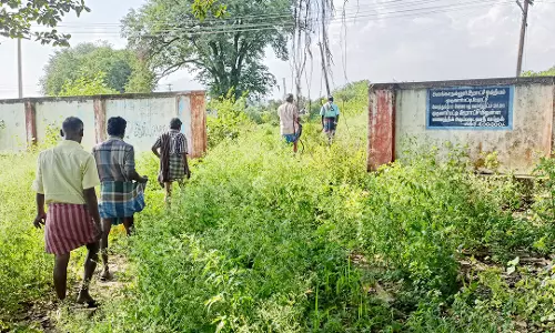 மயானத்திற்கு அடிப்படை வசதி செய்து தர வலியுறுத்தல்