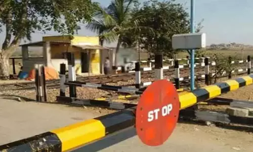 அழகப்பன் நகர் ரெயில்வே கேட் இன்று முதல் மூடப்பட்டது