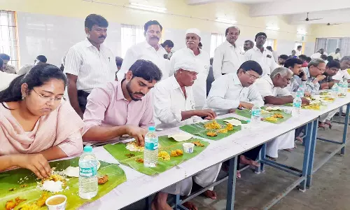 படவேடு ரேணுகாம்பாள் கோவிலில் தொடர் அன்னதானம்