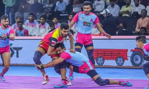 புரோ கபடி லீக் - இறுதிப்போட்டிக்கு முன்னேறியது ஜெய்ப்பூர் பிங்க் பாந்தர்ஸ், புனேரி பால்டன்