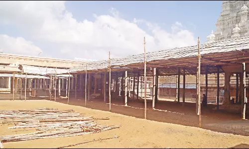 ஸ்ரீரங்கம் ரெங்கநாதர் கோவிலில் வைகுண்ட ஏகாதசி திருவிழா ஏற்பாடுகள் தீவிரம்