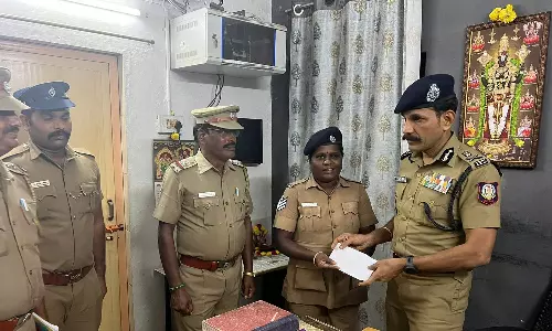 ஓட்டேரி போலீஸ் நிலையத்தில் டி.ஜி.பி சைலேந்திரபாபு திடீர் ஆய்வு