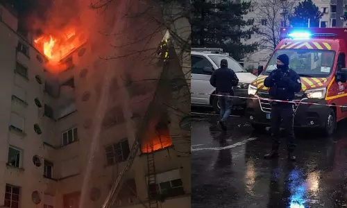 பிரான்சில் சோகம்- அடுக்குமாடி குடியிருப்பு தீ விபத்தில் 10 பேர் உயிரிழப்பு