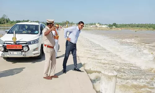 பாலாற்றில் வெள்ளப்பெருக்கு 6000 கன அடியாக அதிகரிப்பு