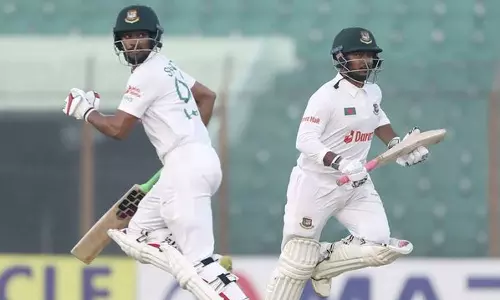 வங்காளதேசம் முதல் விக்கெட்டுக்கு 100 பாட்னர்ஷிப் எடுத்து சிறப்பான தொடக்கம்