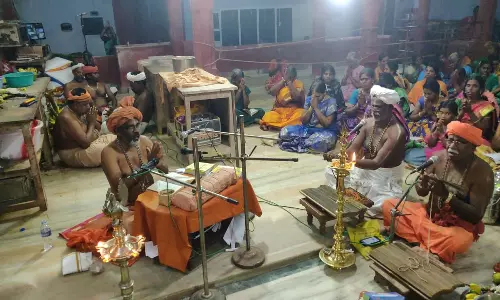 சாமிதோப்பு அய்யா வைகுண்டசாமி தலைமைப்பதியில் திருக்கல்யாண திரு ஏடு வாசிப்பு திருவிழா