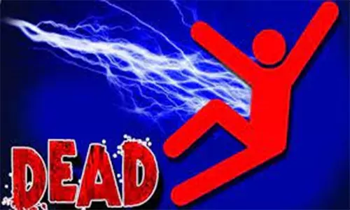 மின்சாரம் தாக்கி ஊர்க்காவல் படை வீரர் சாவு