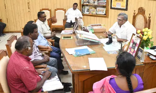 ரூ.4 கோடி செலவில் திட்ட பணிகள்-சபாநாயகர் ஏம்பலம் செல்வம் ஆலோசனை