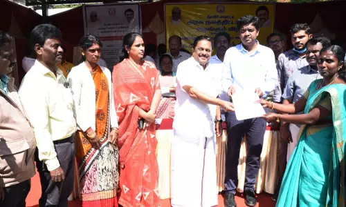 நஞ்சப்பசத்திரத்தில் நலத்திட்ட உதவிகள் வழங்கும் விழா