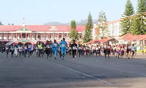 குன்னூரில் மினி மாரத்தான் போட்டி