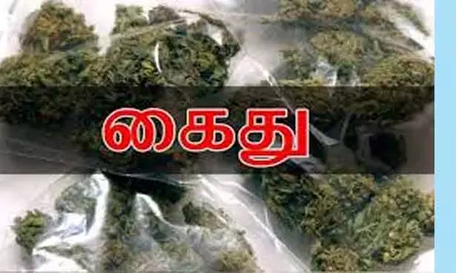 கஞ்சா கடத்திய 4 பேர் கைது